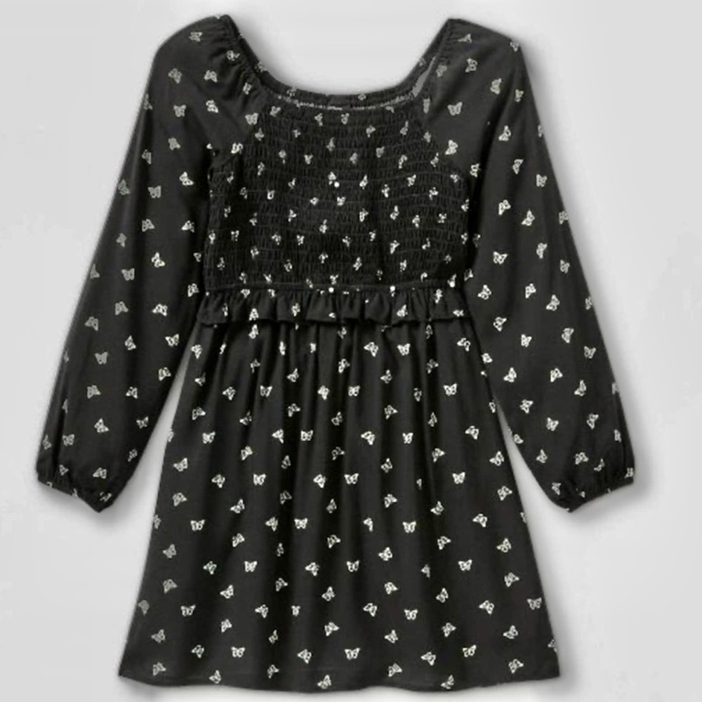 Art Class Smocked Butterfly Dress NWT XL 14/16